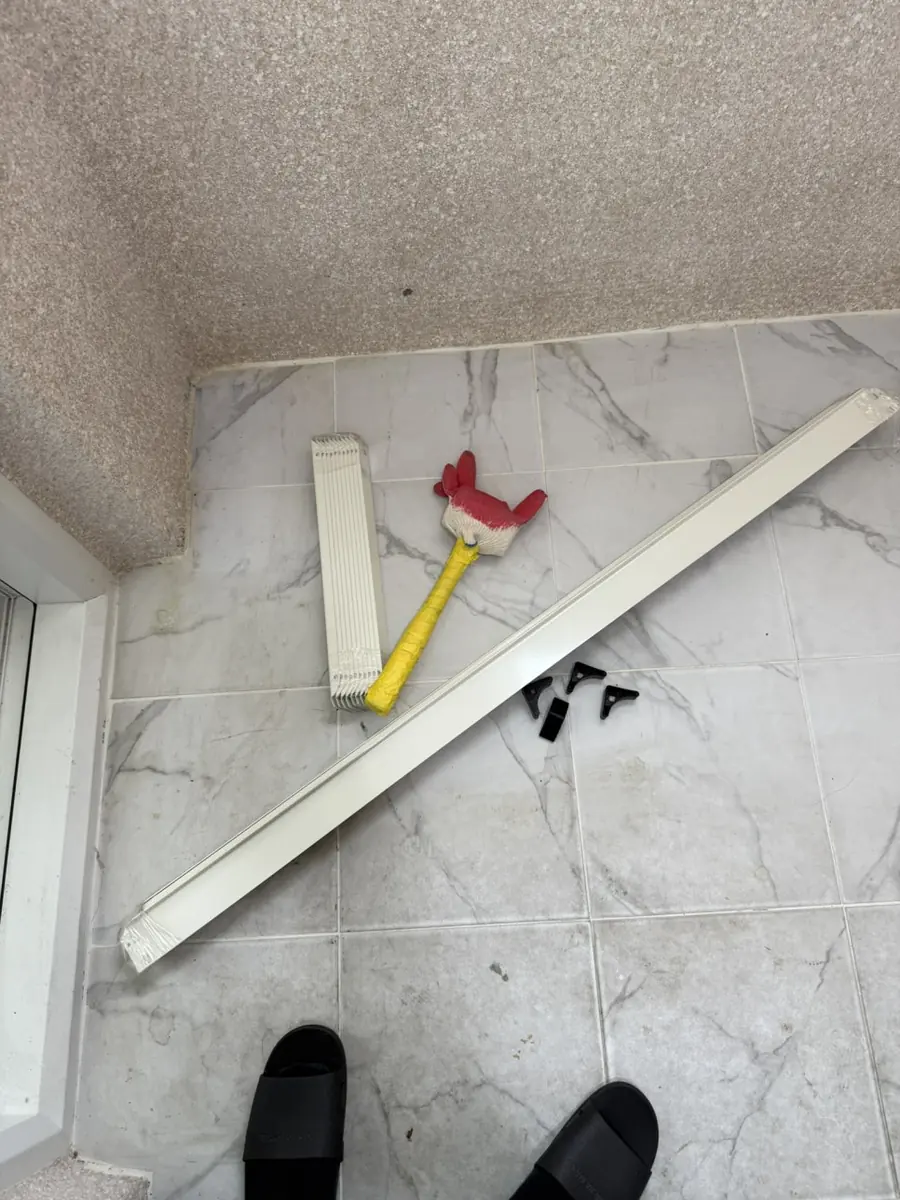 안산 태영아파트 베란다 4단 앵글선반 설치 현장 사진 3